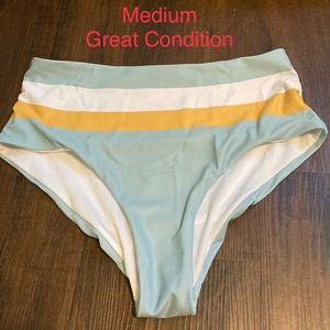 High wasted Bikini bottoms.